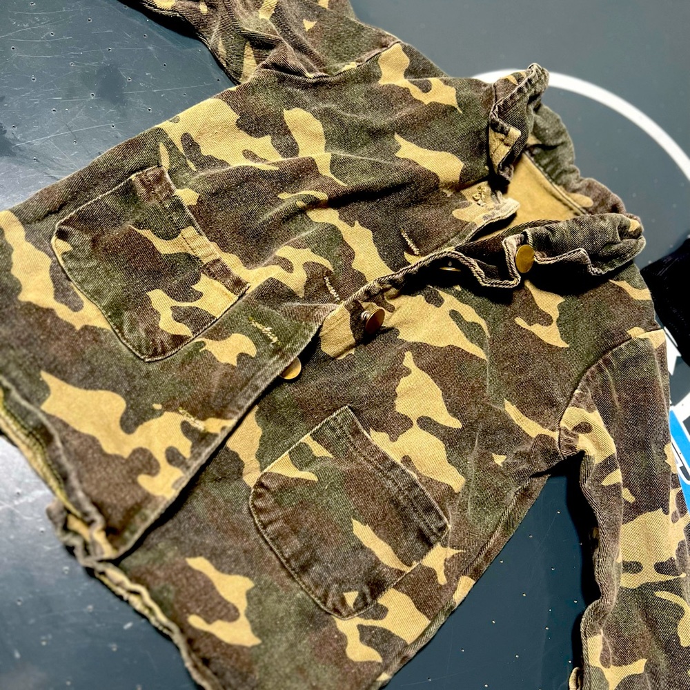 Camo Jean jacket